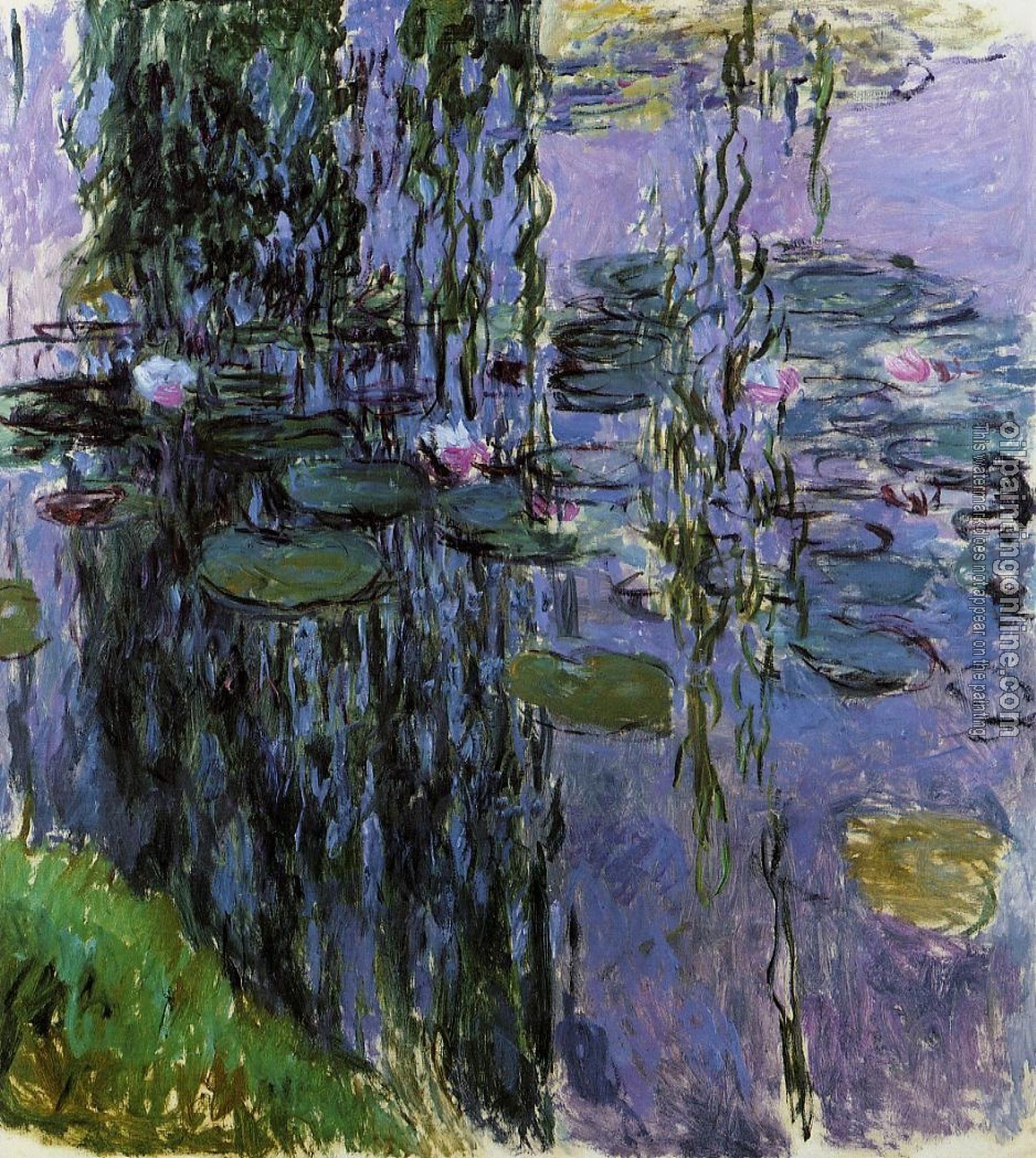 Monet, Claude Oscar - Water Lilies